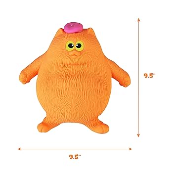Amazon.com: ORB Jumbo Funkee Animalz Squishy Cool Cat with